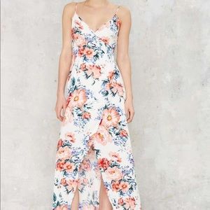 Floral maxi dress